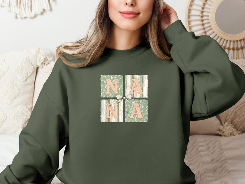 Custom Nana Sweatshirt – Mother’s Day Gift for Nana, Gigi, Mimi, or Mama