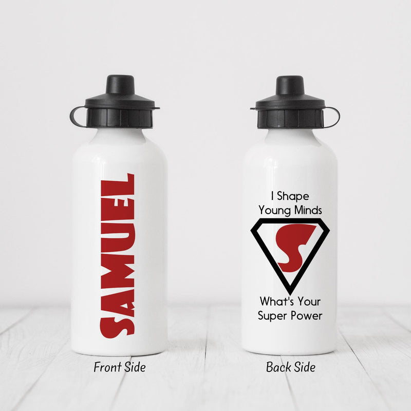 Therapist Water Bottle, Therapist Gift, Autism, Custom Water Bottle, Personalized Water Bottle, Water Bottle, Therapist, DB06