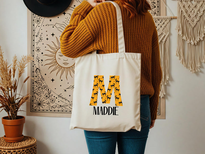 Halloween Trick or Treat Bag - Custom Tote for Kids