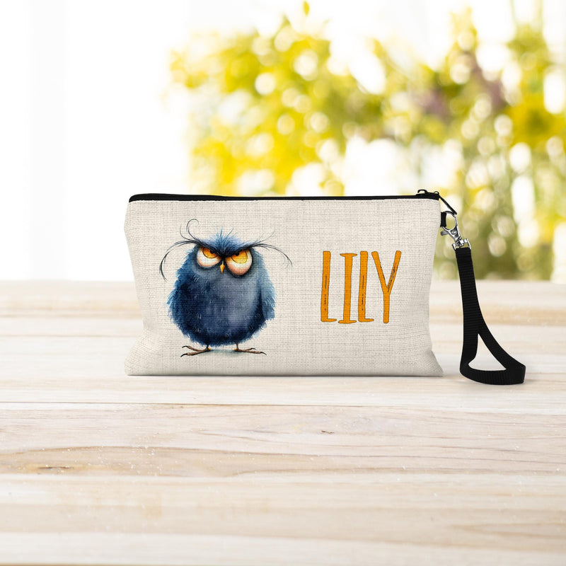 Bird Lover Custom Makeup Bag