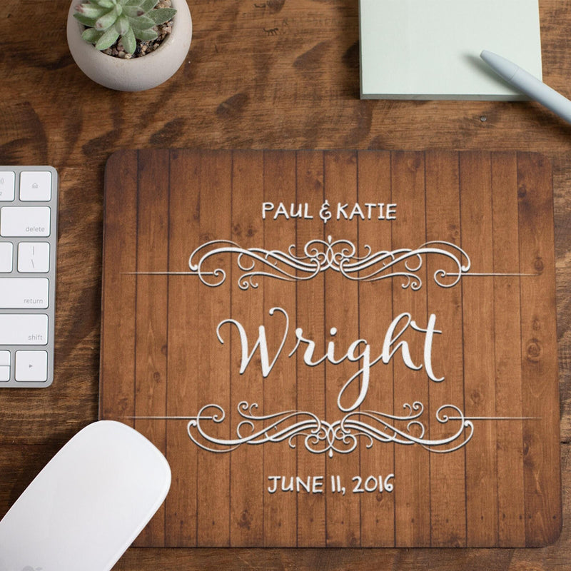Mousepad Custom Mousepad Wedding Gift Gift for Wife Gift Ideas Unique Gift Personalized Gift for Mom MP14