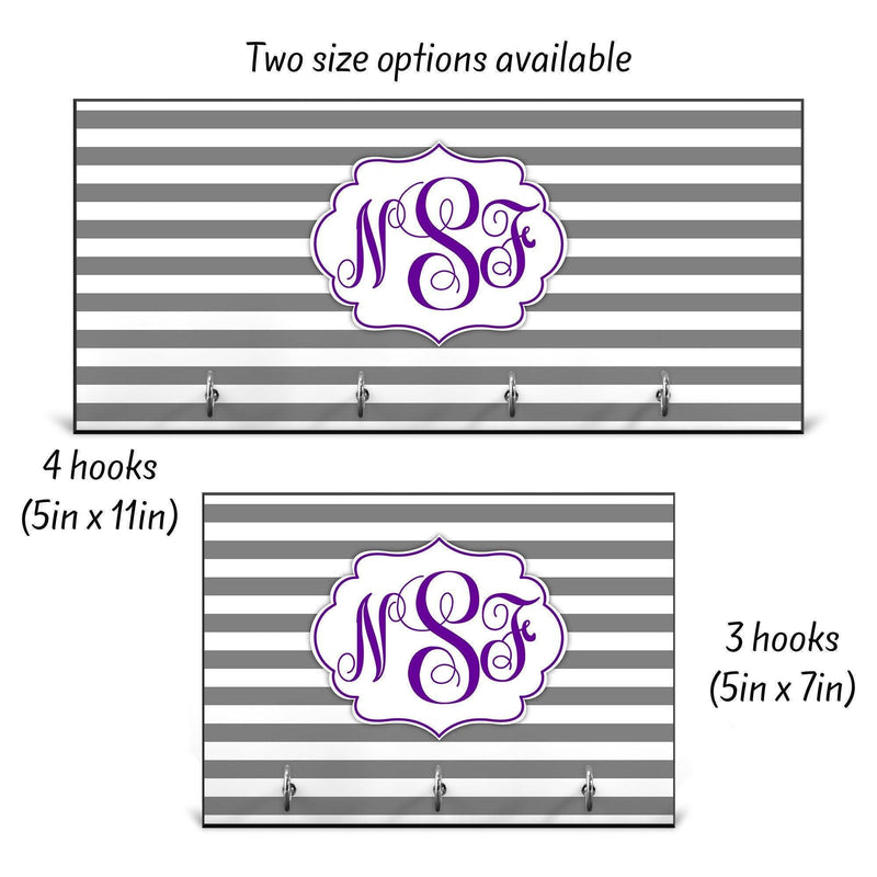 Personalized Housewarming Gift, New Home Gift, Key Holder, Key Rack, Key Hanger, Monogrammed Wedding Gift, Key Wall Organizer, KH27