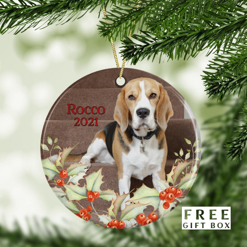 Custom Pet Ornament: Dog & Cat Memorial Keepsake