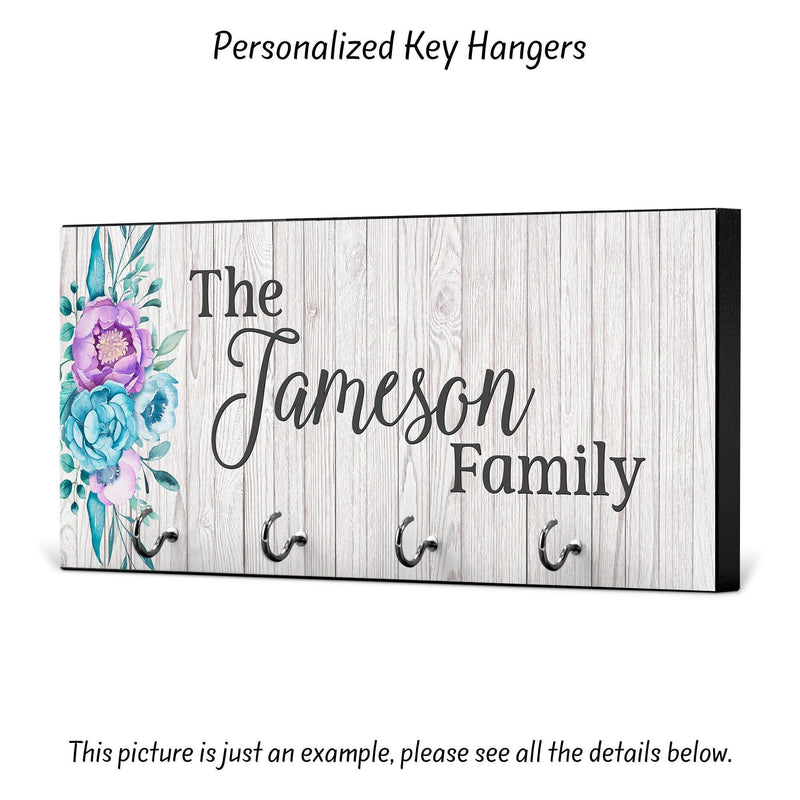 Key Holder for Wall, Wedding Gift, Gift for Her, Anniversary Gift, Housewarming Gift, New Home Gift, Home Decor, Key Holder, KH47