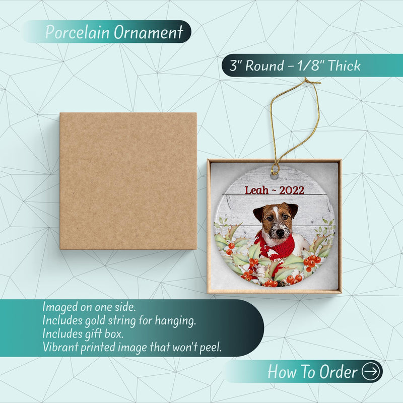 Custom Pet Ornament: Dog & Cat Memorial Keepsake