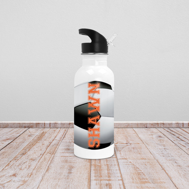 Soccer Gift, Personalized water bottle, soccer water bottle, water bottle, Team Gifts, sports water bottle, custom water bottle, SZ02
