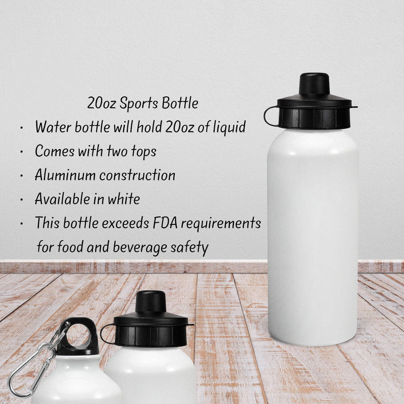 Dirt Bike Bottle, Gift for Him, Water Bottle, Personalized Water Bottle, Sports Water Bottle, Custom Water Bottle, DB18