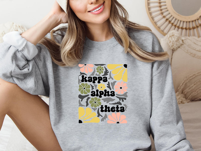 Kappa Alpha Theta Sweatshirt – Big Little Sorority Gift