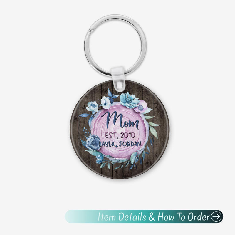 Acrylic Name Keychain – Cute Custom Keychain & Bag Charm