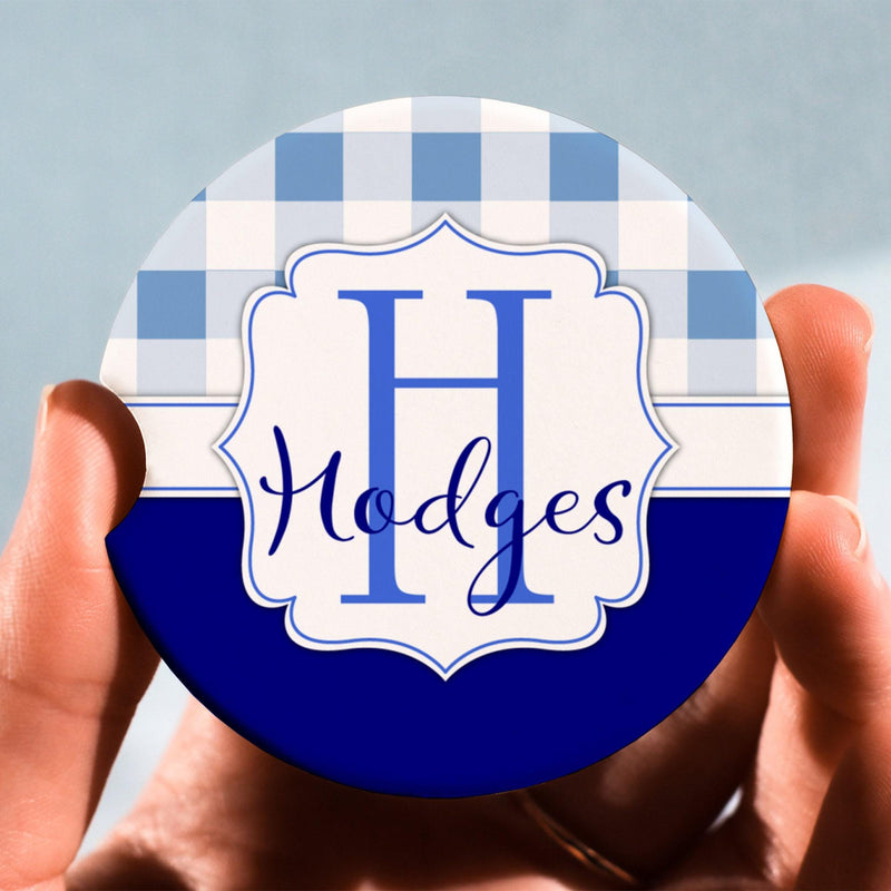 Custom Cute Car Coaster Set – Personalized Car Decor Accessories