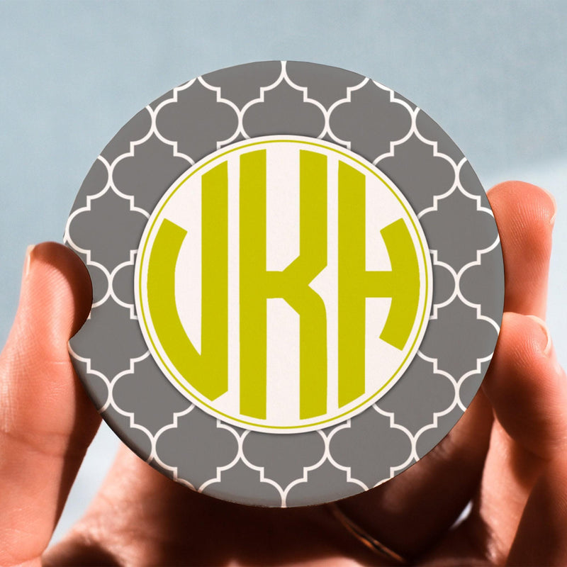 Custom Cute Car Coaster Set – Personalized Car Decor Accessories