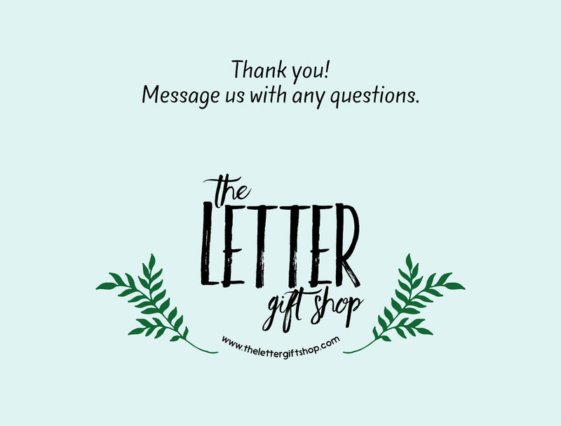 a blue background with a black and white lettering that says, thank you message us