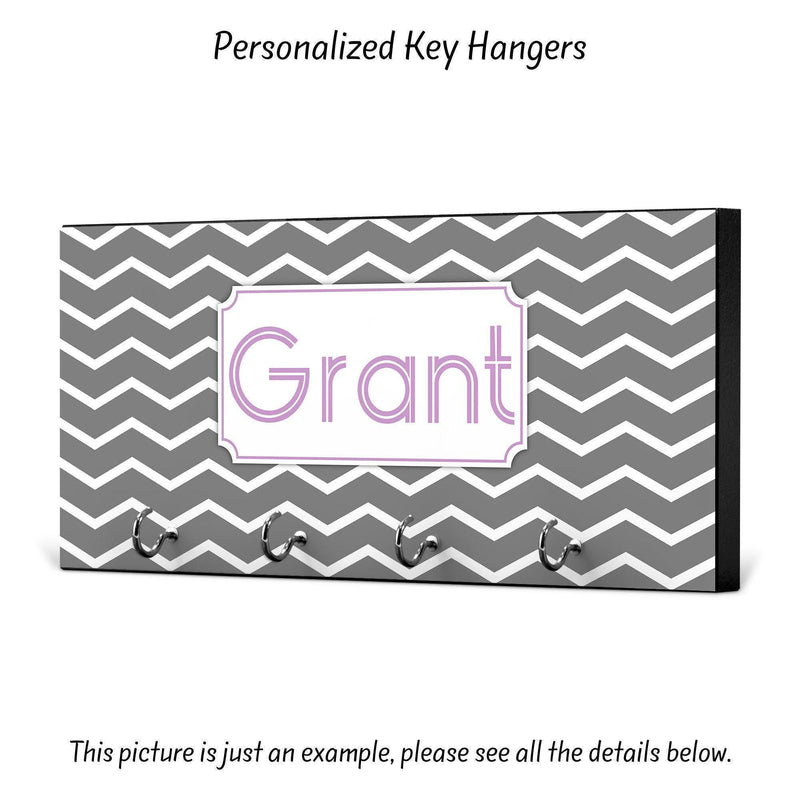 Personalized Housewarming Gift, New Home Gift, Key Holder, Key Rack, Key Hanger, Monogrammed Wedding Gift, Key Wall Organizer, KH24