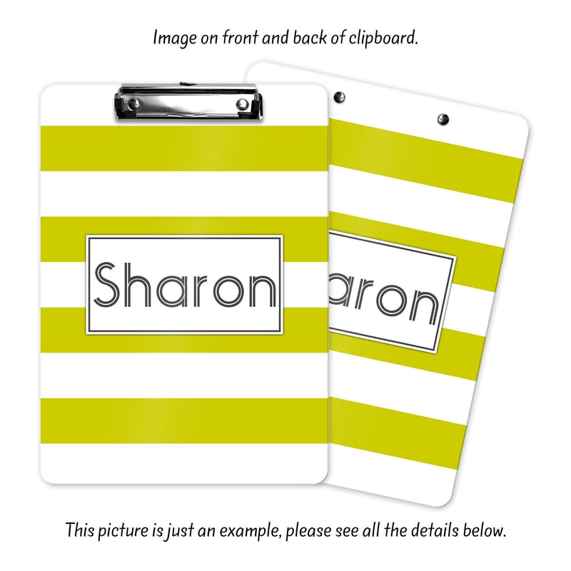 Custom Clipboard, Monogram Clip Board, Monogram Teacher Gift, Personalized Office Gifts, Personalized Clip Board, School Supplies, CB04