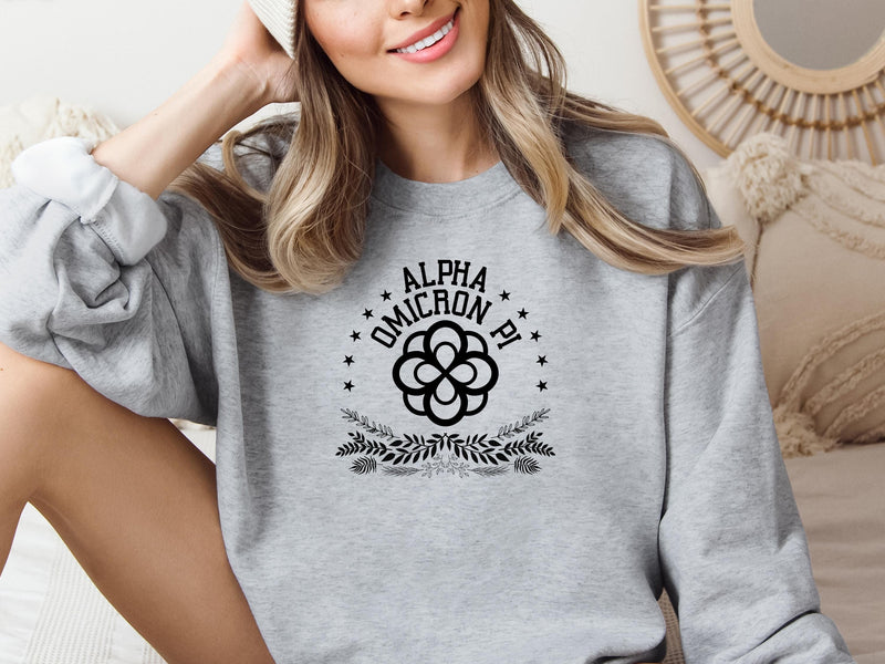 Alpha Omicron Pi Sweatshirt – Big Little Sorority Gift