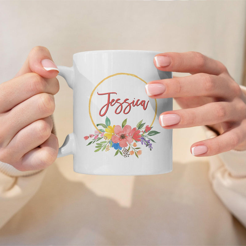 Best Friends Coffee Mug - Custom Mug with Name, Unique Thank You Gift