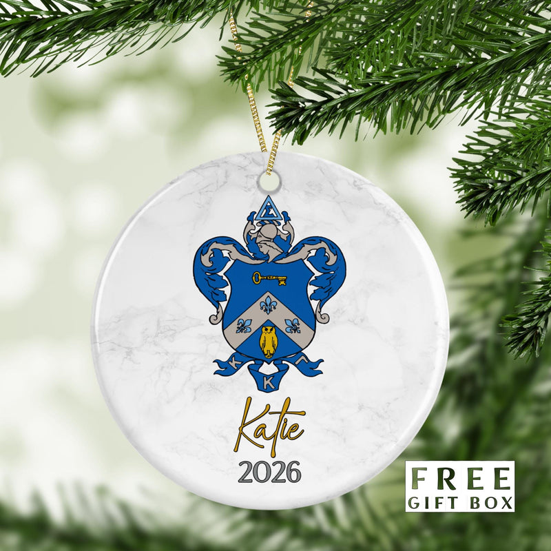 Kappa Kappa Gamma Ornament: Custom Sorority Gift