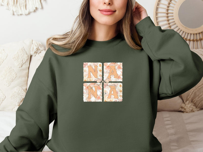 Custom Nana Sweatshirt – Mother’s Day Gift for Nana, Gigi, Mimi, or Mama
