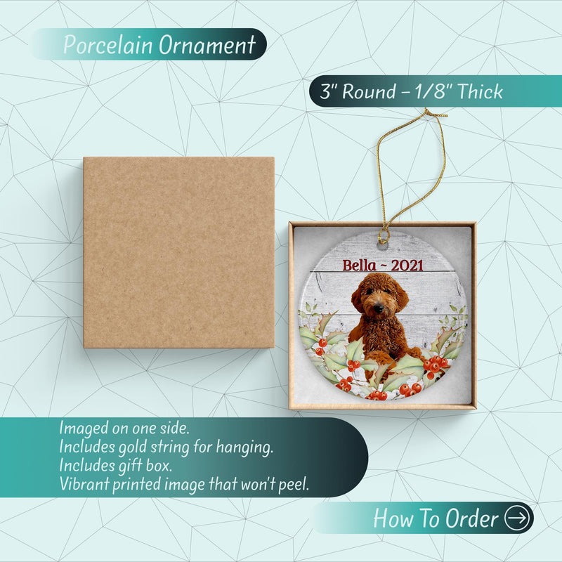 Custom Pet Ornament: Dog & Cat Memorial Keepsake