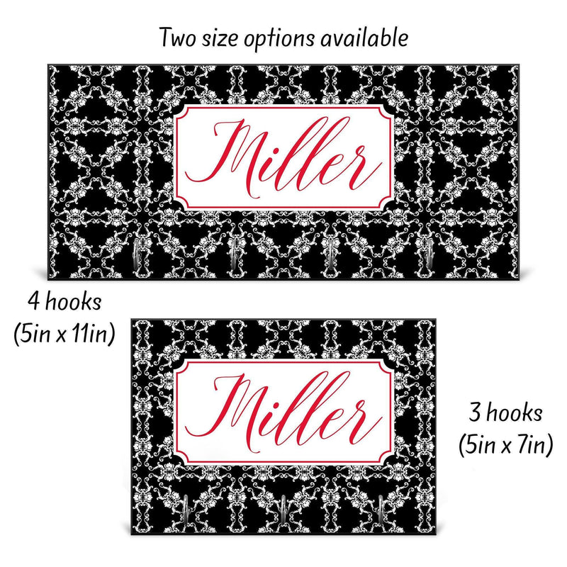 Personalized Housewarming Gift, New Home Gift, Key Holder, Key Rack, Key Hanger, Monogrammed Wedding Gift, Key Wall Organizer, KH10