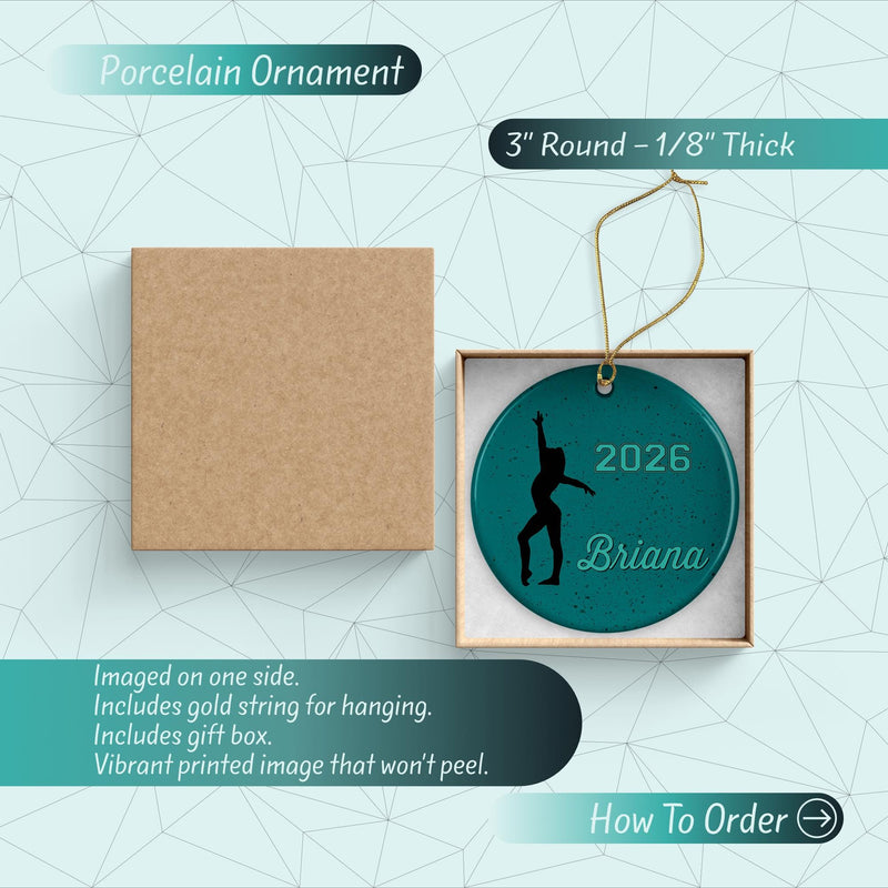 Gymnastics Ornament - Celebrating Achievements