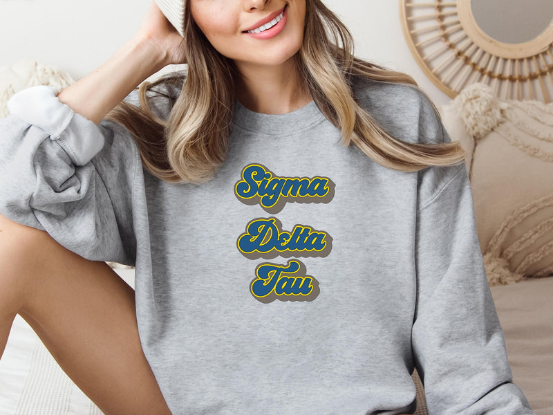 Sigma Delta Tau Sweatshirt – Big Little Sorority Gift