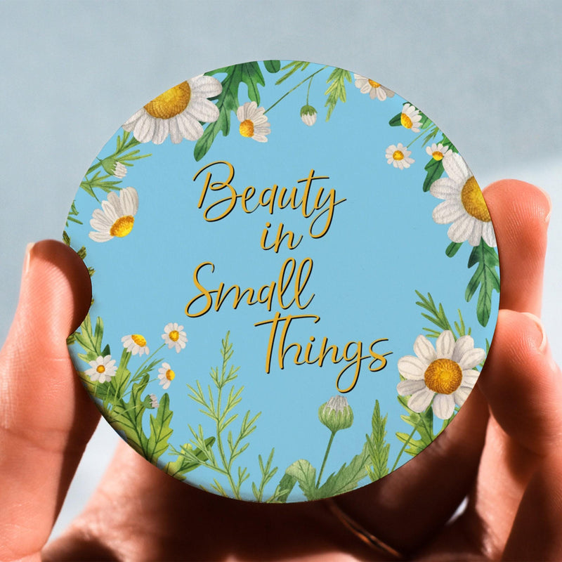 Flower Car Coasters Gift for Her Mothers Day Gift Wedding Favors Best Friends Gifts Graduation Gift Gifts for Mom Sister Gift, CC89