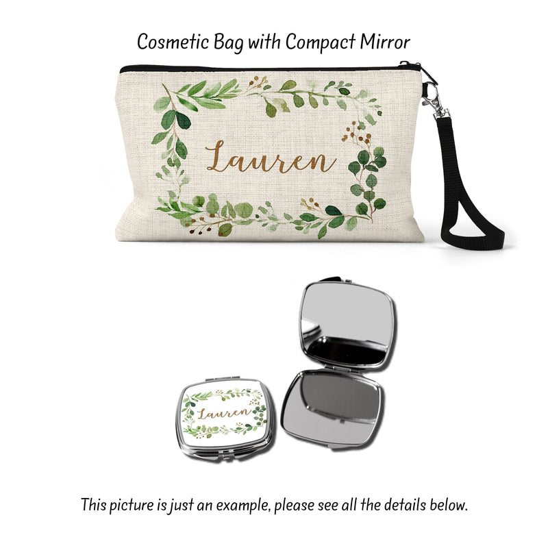Makeup Bag: Best Friend and Girlfriend Gift - Cosmetic and Travel Pouch