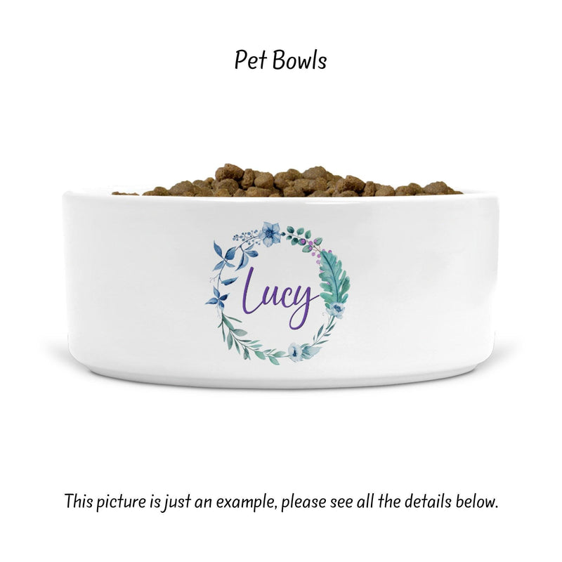 Pet Bowl, Dog Bowl, Cat Bowl, Dog Lover Gift, Cat Lover Gift, Dog Gift, Dog Accessories, Cat Gift, Dog Lover, Personalized Dog,PB02