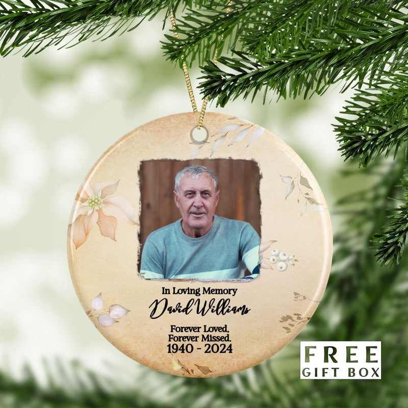 In Loving Memory Ceramic Ornament