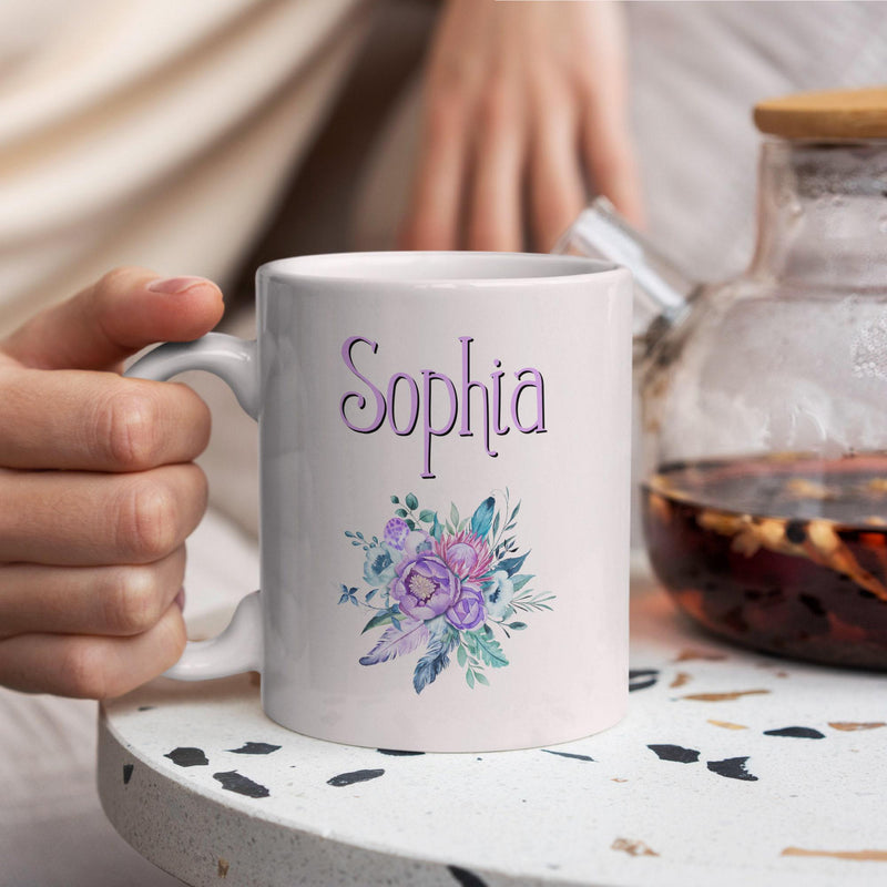 Best Friends Coffee Mug - Custom Mug with Name, Unique Thank You Gift
