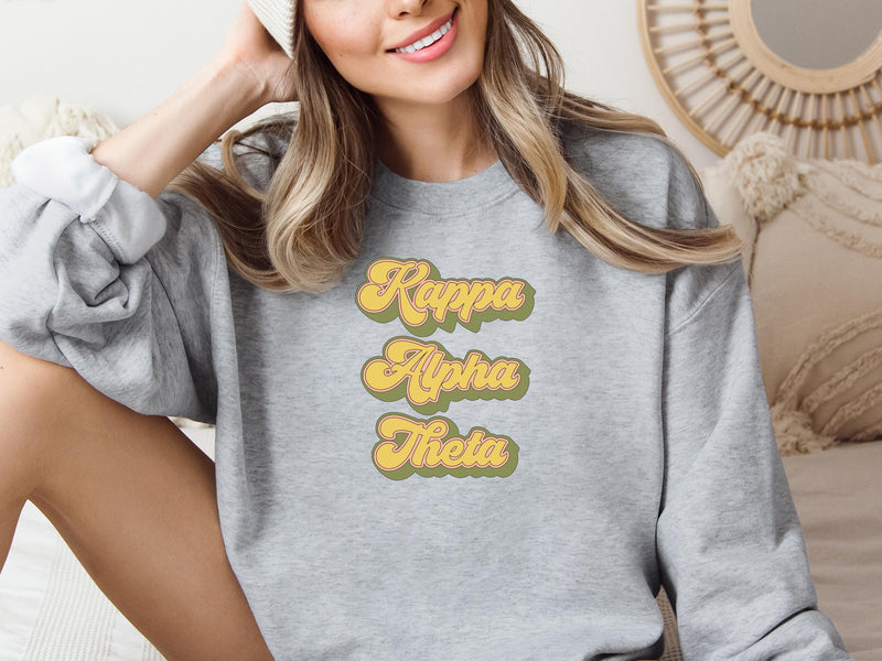 Kappa Alpha Theta Sweatshirt – Big Little Sorority Gift