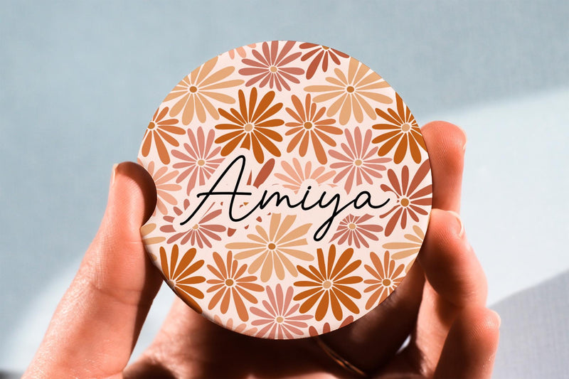 Cute Car Coaster Set – Trendy Car Accessories & New Car Gift