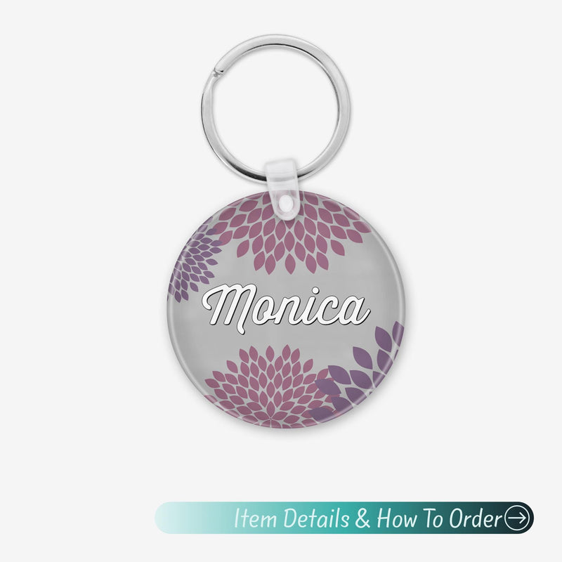 Acrylic Name Keychain – Cute Custom Keychain & Bag Charm