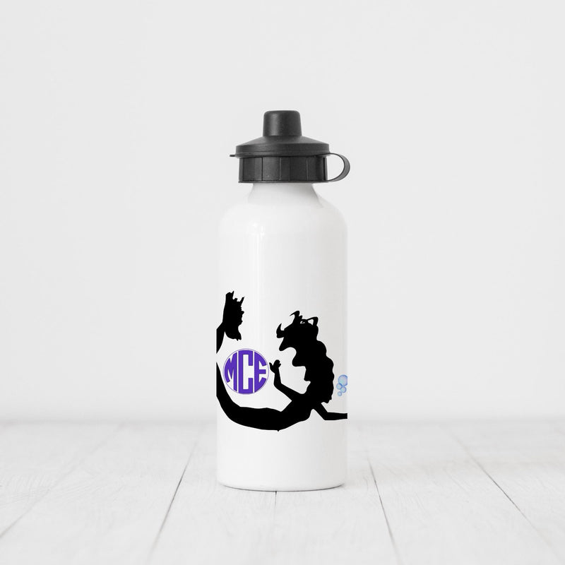 Mermaid Personalized Water Bottle: Custom Sports Bottle