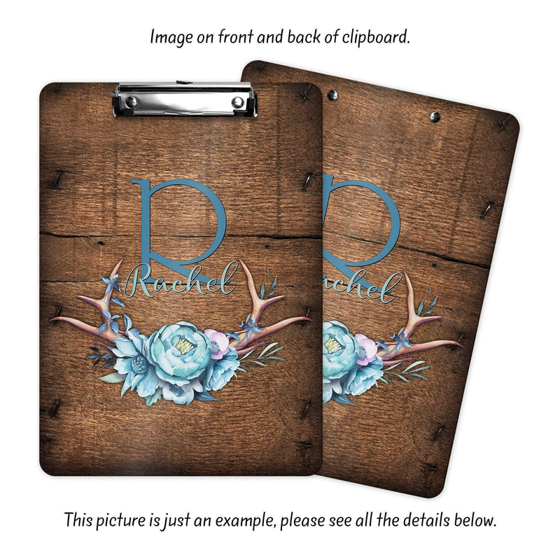 Boho, Custom Clipboard, Monogram Clip Board, Monogram Teacher Gift, Personalized Office Gifts, Personalized Clip Board, CB22