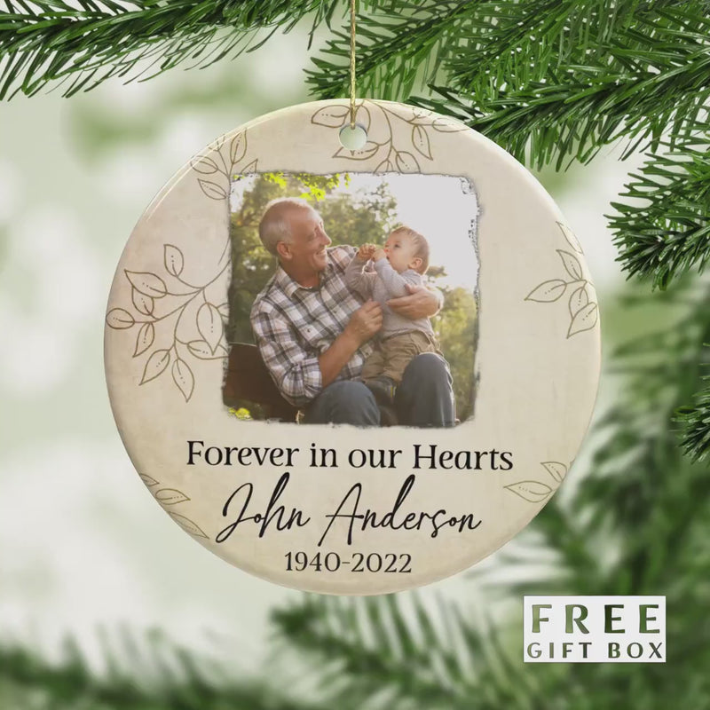 In Loving Memory Ceramic Ornament