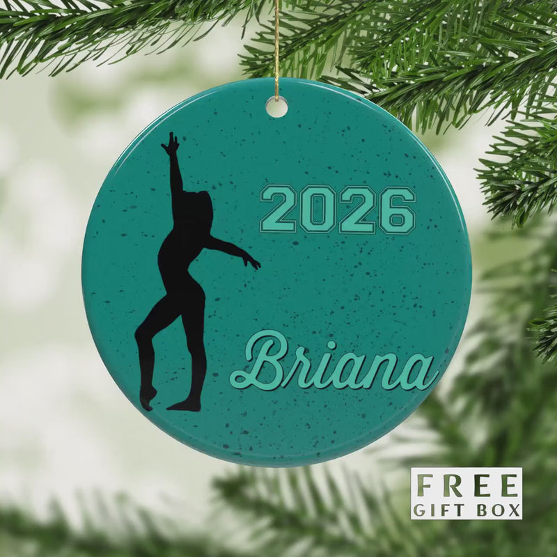 Gymnastics Ornament - Celebrating Achievements
