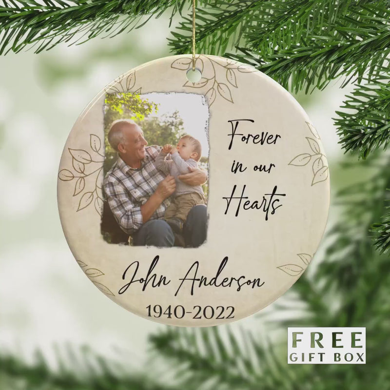 In Loving Memory Ceramic Ornament