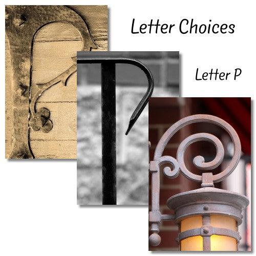 Letter P - The Letter Gift Shop