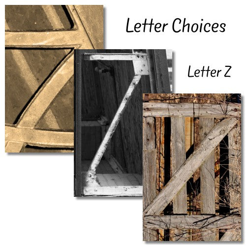 Letter Z - The Letter Gift Shop