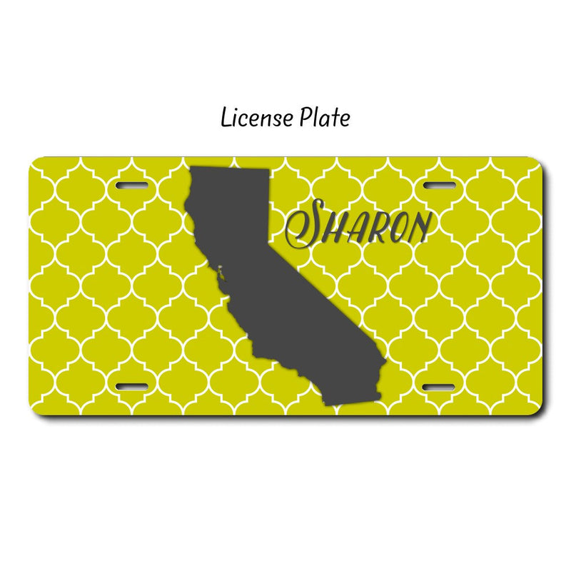 California License Plate, LP17