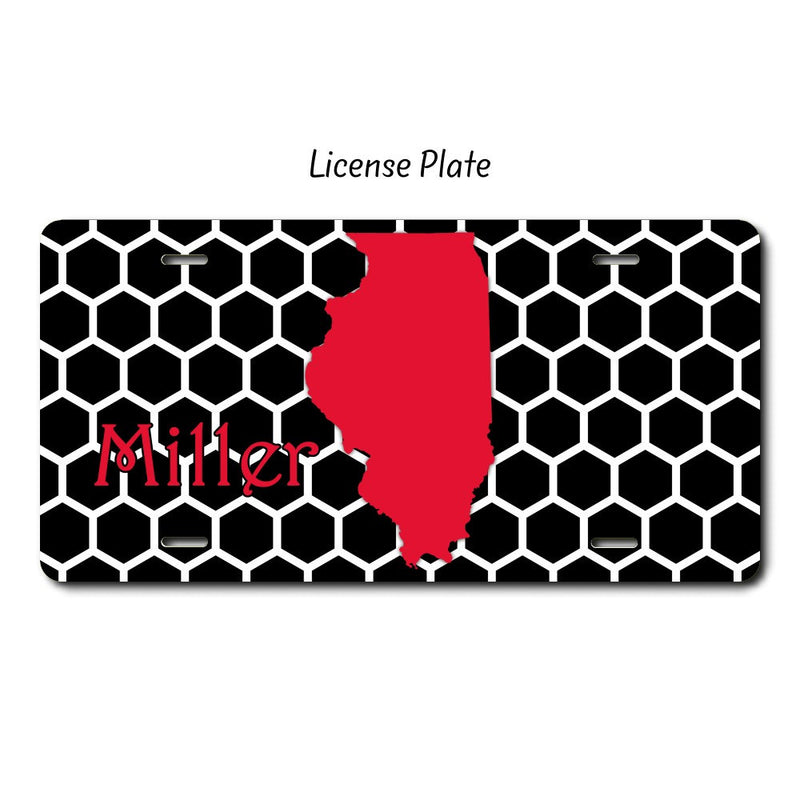 Illinois License Plate Plate, LP18