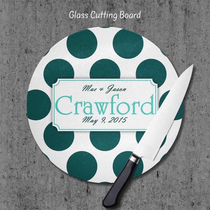 Personalized Glass Cutting Board, GC15