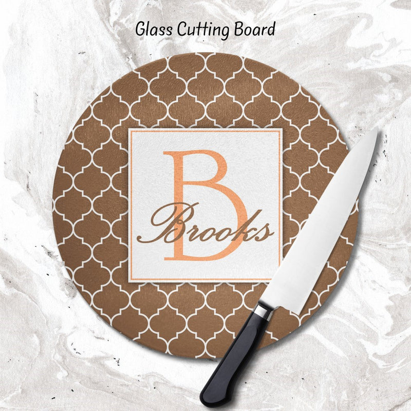 Personalized Glass Cutting Board, GC17