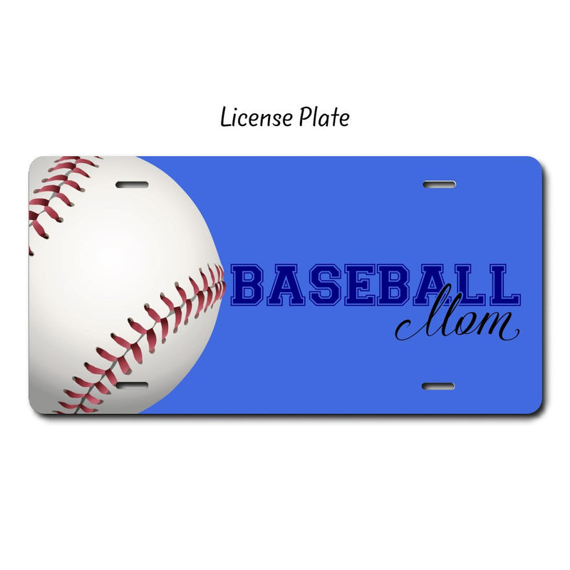 Baseball License Plate, SL07