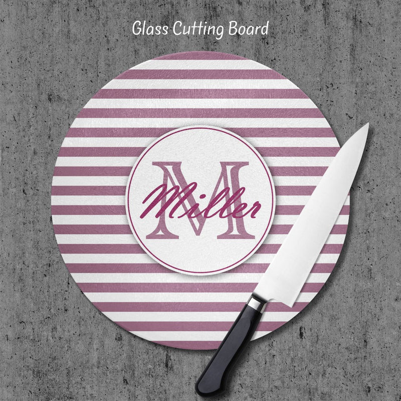 Personalized Glass Cutting Board, GC22