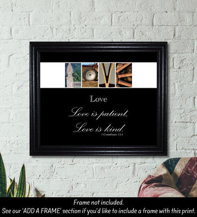 Love Gift, Love Quote, Love Quote Print, Love Sign, Love Print, Alphabet Art Photography, Inspirational Quote, Home Decor, Wall Art - The Letter Gift Shop