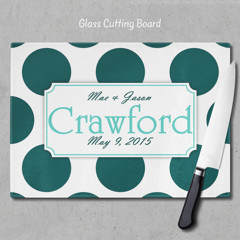 Personalized Glass Cutting Board, GC26