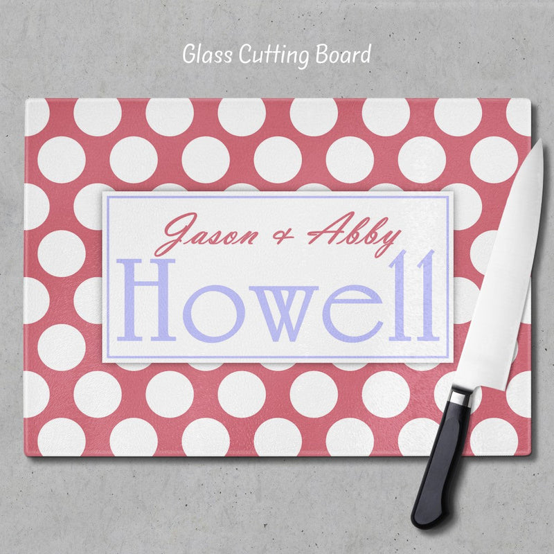 Personalized Glass Cutting Board, GC05